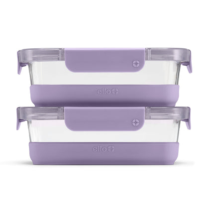 Ello Duraglass Refresh™ Meal Prep Containers, Set of 2