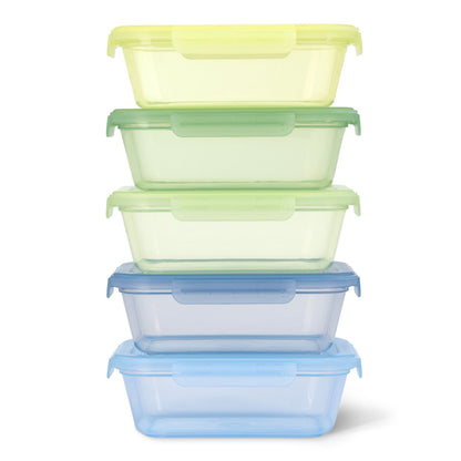 Snap & Nest Meal Prep Containers, Set of 5