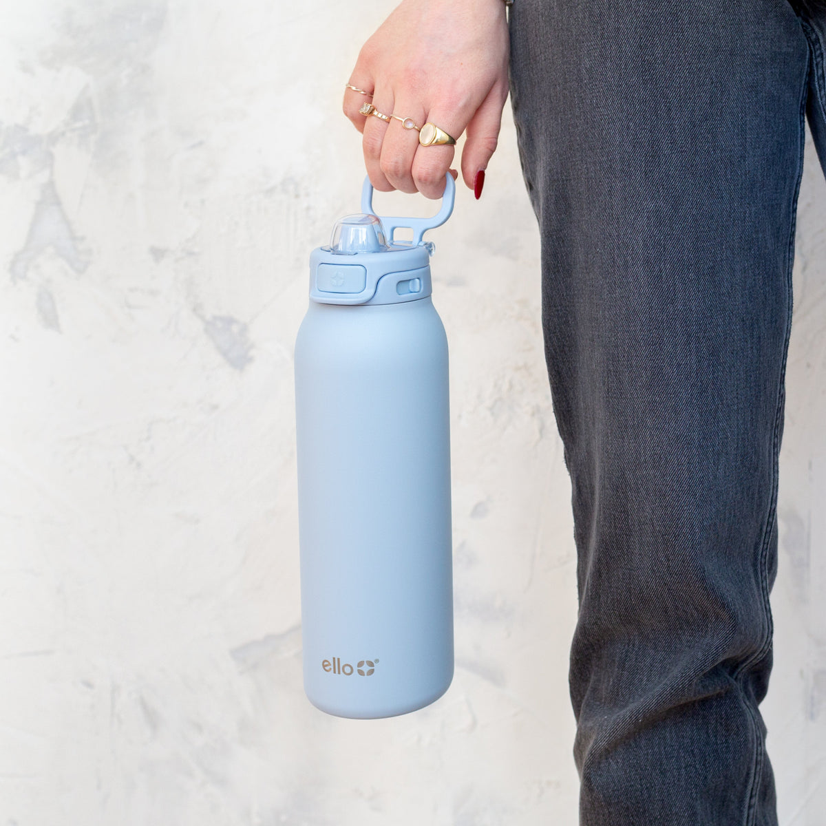Pop & Fill Stainless Steel Water Bottle
