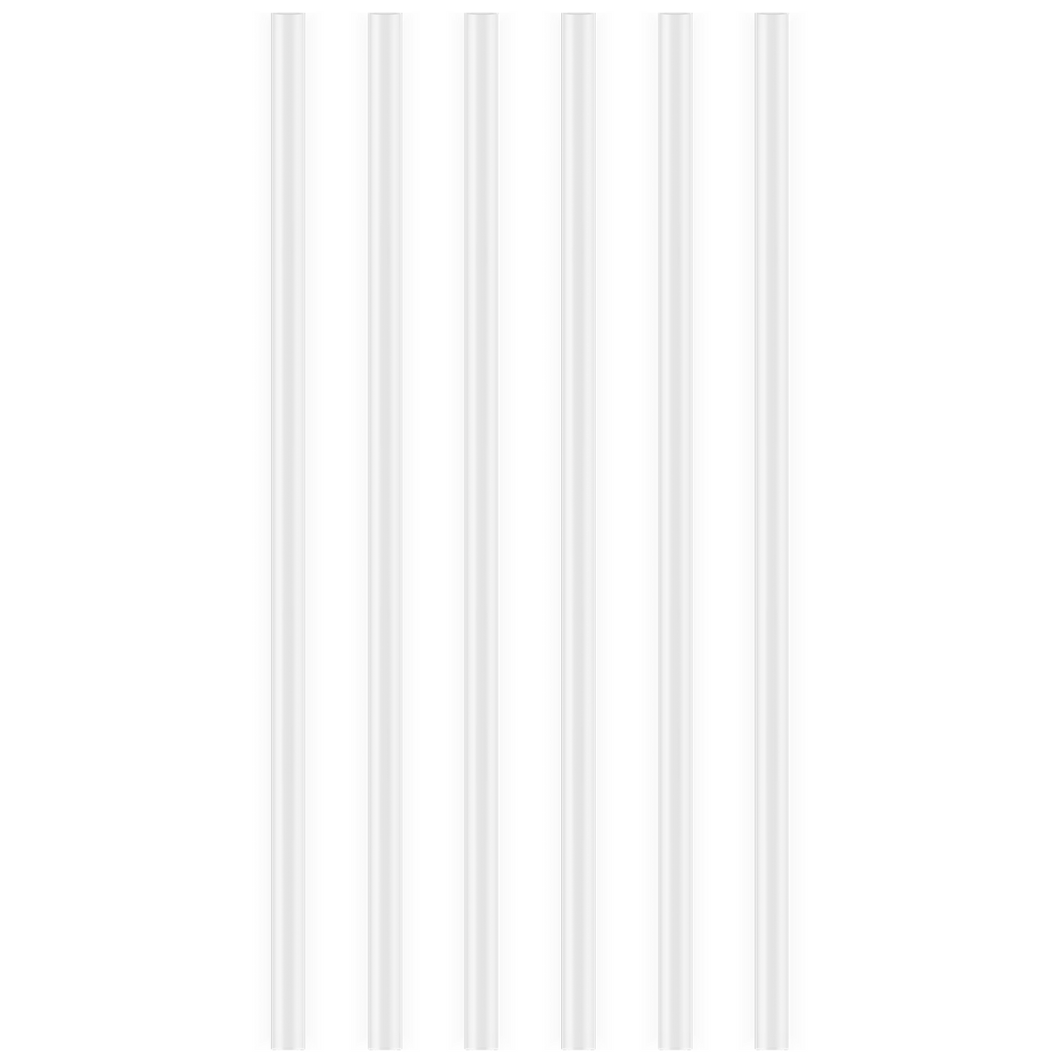 Water Bottle Replacement Straws - Set of 6